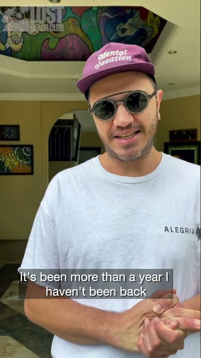 Sante Sansone, Memek @ Lost Beach Club 2022   Memek interview #shorts