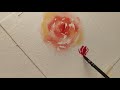 Watercolor floral tutorial for beginners  the  sheopuri  journal