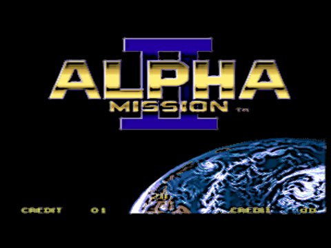 Alpha Mission II (Arcade/SNK/1991) [720p]