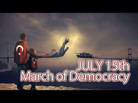 Turkish Patriotic Song - July 15th March of Democracy (Demokrasi Marşı) with English Subtitles