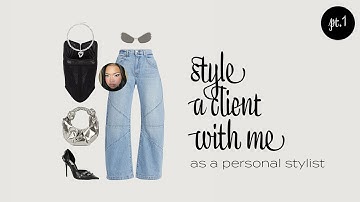 style a client with me as a personal stylist | styled by pippa