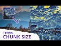 How does the chunk size affect your image  chunk size tutorial