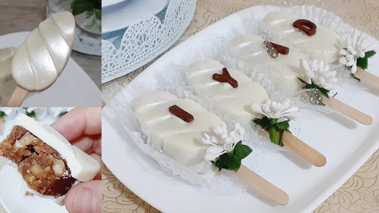 حلوة الاسكيمو الاكثر طلبا فالمناسبات و اعياد الميلاد خطوة بخطوة بدون طهي و راقية شكلا