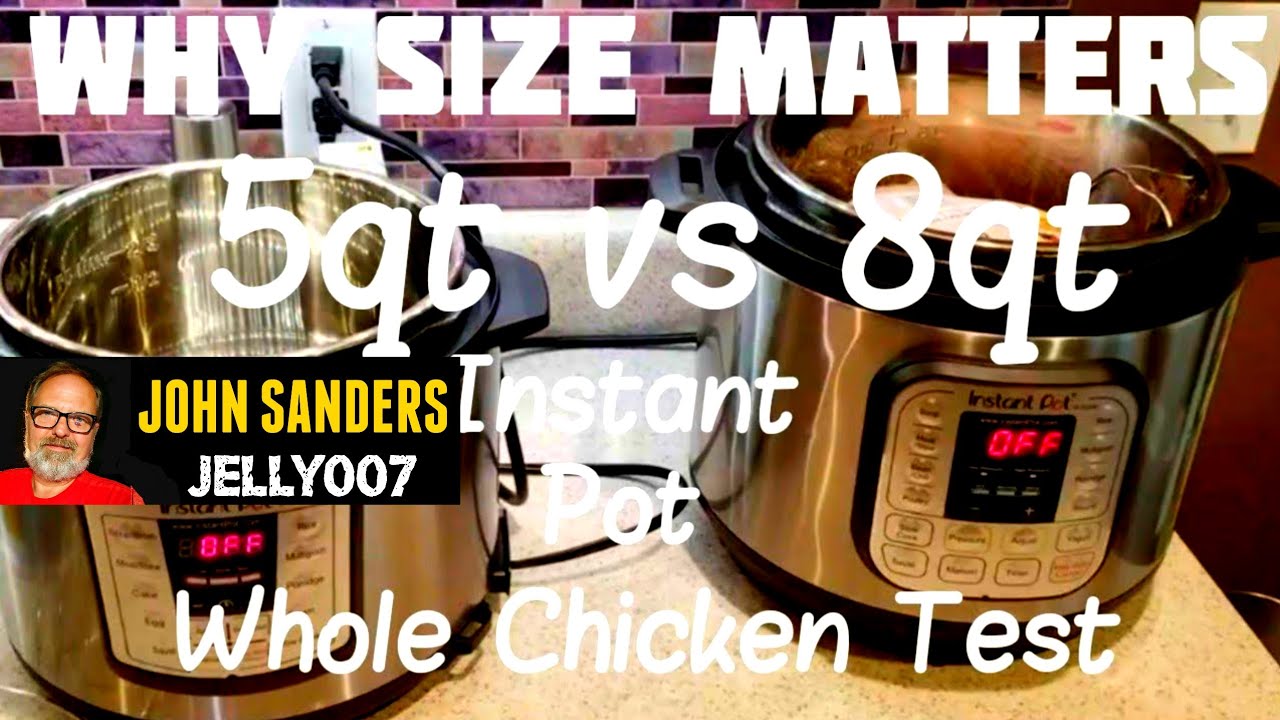 Which size Instant Pot? Is Instant Pot 8 Quart Too Big?