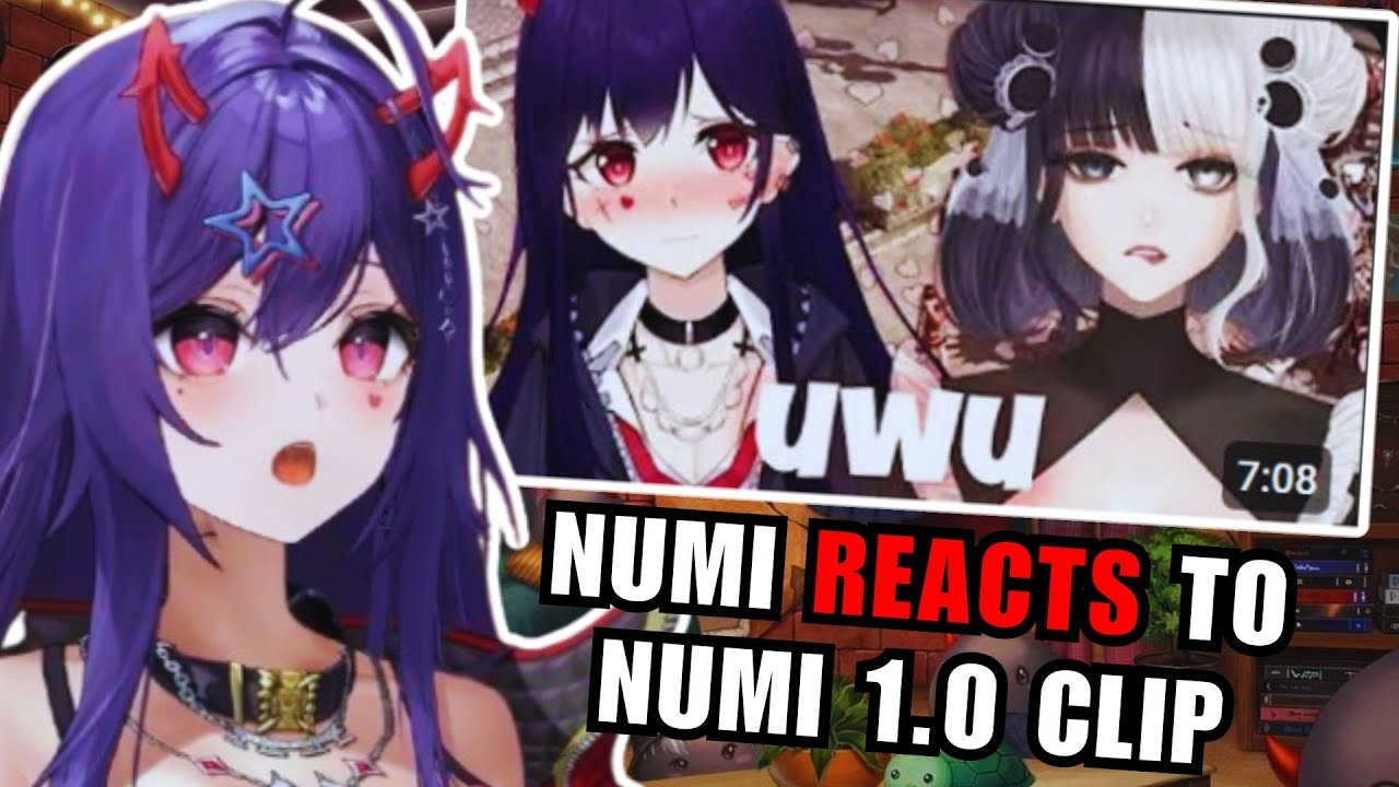 Numi Reacts to "Nihmune Getting Flustered by OriHimeVT for 7 Minutes