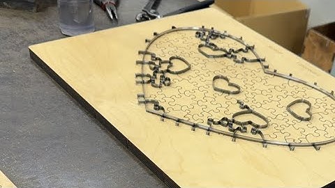 New Created Puzzle Shape-A3 Heart from JIGSCUT