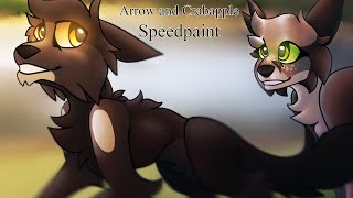 Arrow and Crabapple - Speedpaint
