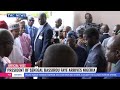 President of senegal bassirou faye arrives in nigeria