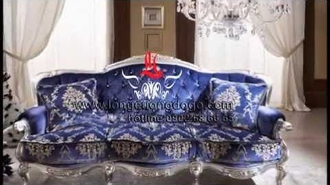 sofa cổ điển châu Âu