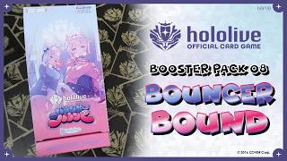 hololive OFFICIAL CARD GAME | BOOSTER PACK 08 - Bouncer Bound