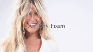 How-to: Heatless Waves with Air Dry Foam