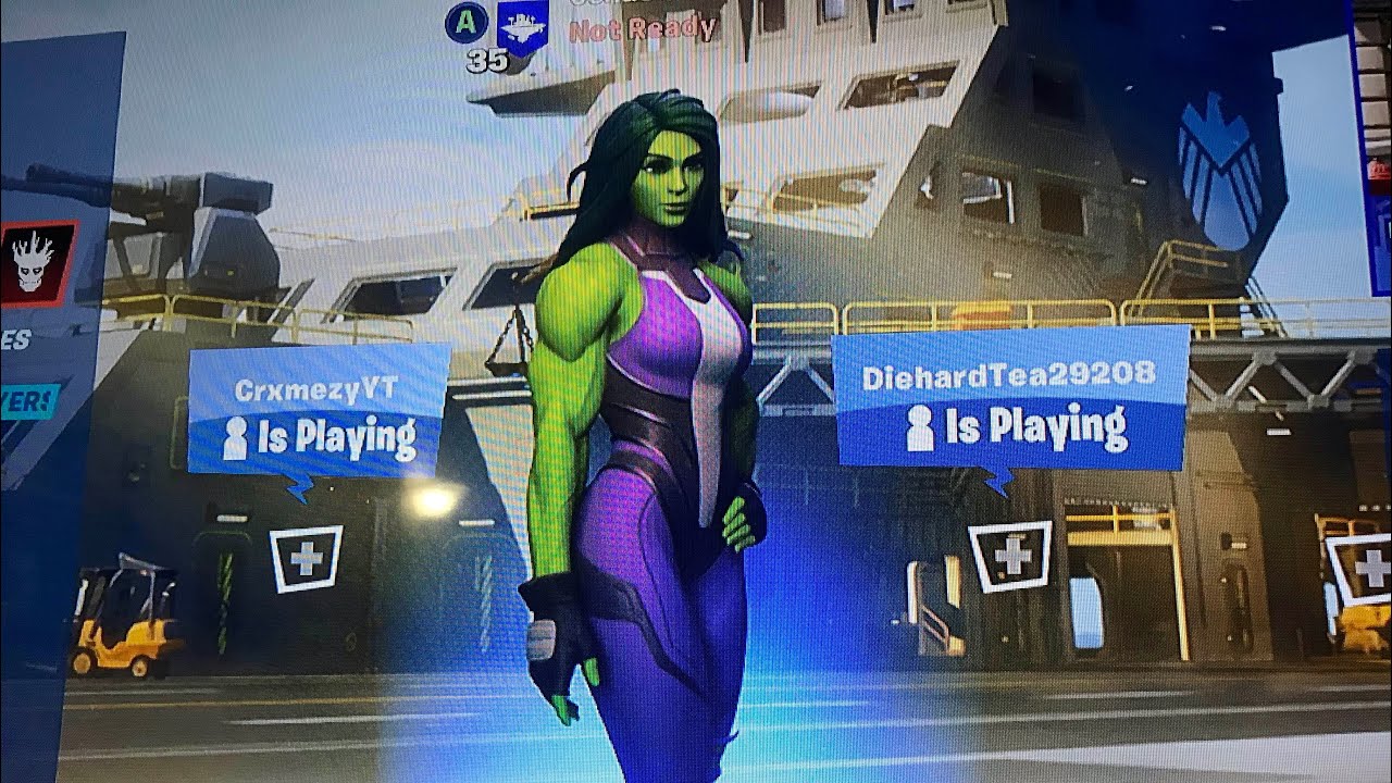 The ultimate shehulk in fortnite YouTube