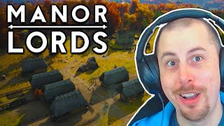 Manor Lords Is Finally Here! (Early Access Gameplay) New Medieval City Builder