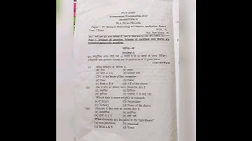 M. A./M.Sc./M.Com.Exam 2023 Research Methodology and Computer Application:Basics #research#computer