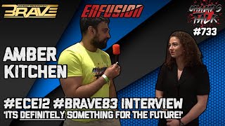 Amber “AK 47” Kitchen ‘its DEFINITELY something for the future!’ #ECE12 #BraveCF by ChampsTalkTV 147 views 4 days ago 3 minutes, 8 seconds