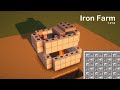 (1.21.4+) Minecraft Iron Farm in 7 minutes!