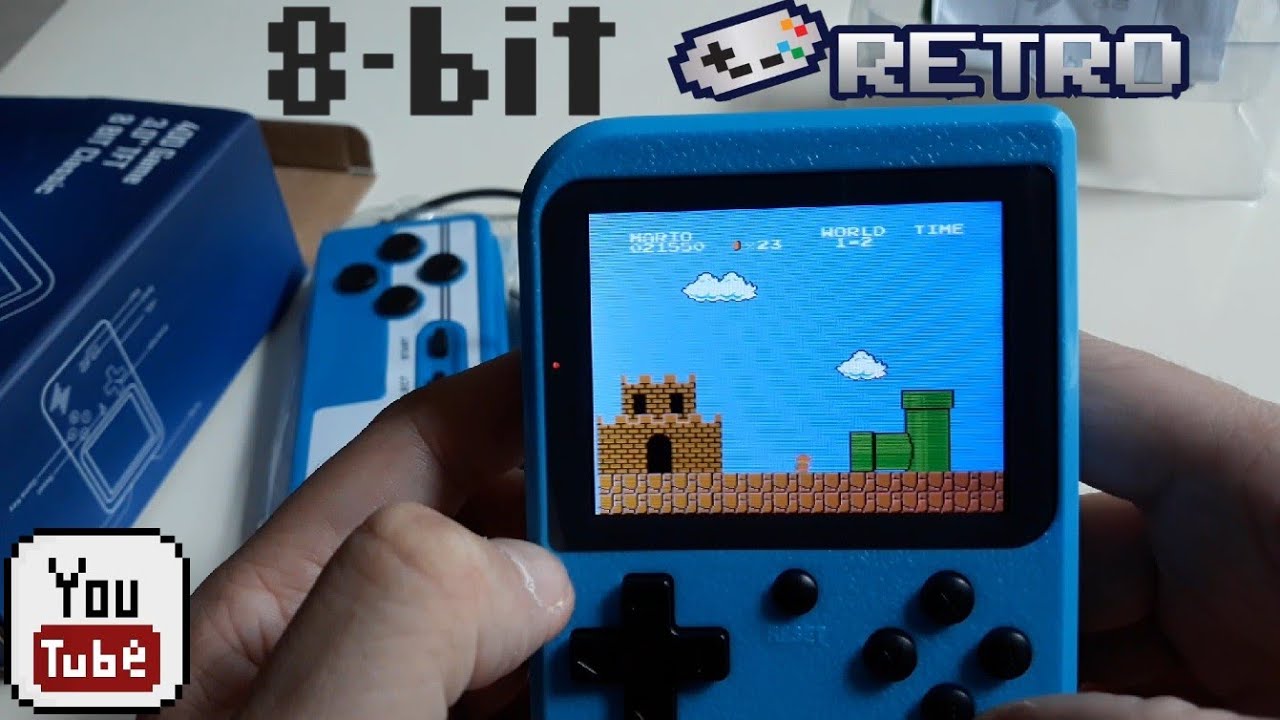 TEST] Console de jeu portable Game Box 400 in 1 8bit - FR 