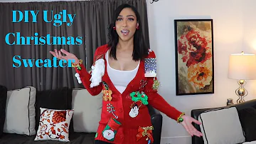 DIY | Ugly Christmas Sweater (Dollar Tree)