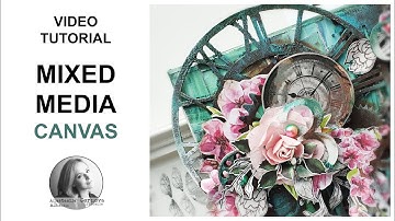 Mixed Media Canvas for A.B studio