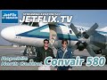 Convair 580 Memories 1950s - 1980s – North Central / Republic / Northwest Airlines with Henry Tenby