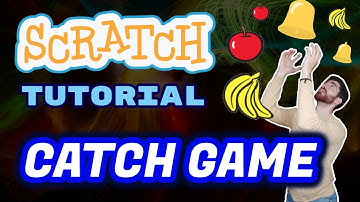 How to make a CATCH GAME 🍎 🧲 | Magnetism | Fruit | Easy catcher | Basic - Scratch 3.0 Tutorial