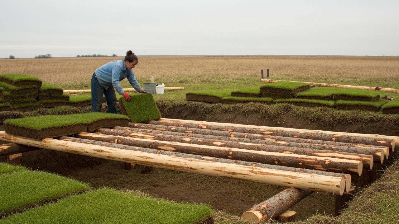 Thrown Out at 18, She Built an Underground Shed — Until Her Firewood Kept Dry Through Winter