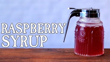 [Raspberry Syrup] Fresh Fruit Recipe