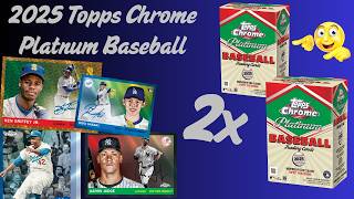 🚨2x TOPPS PLATINUM CHROME ANNIVERSAY BLASTER BOXES🚨HUGE IMAGE VARIATION🔥🔥