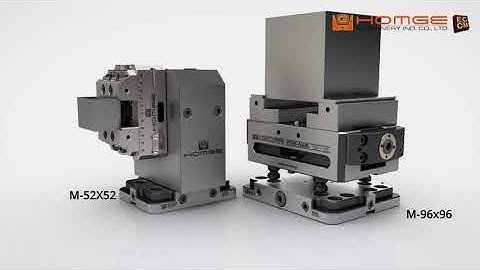 5-AXIS SELF-CENTERING VISES + ZERO POSITIONING QUICK CHANGE DEVICES_ (五軸可調式中心虎鉗 + 零點定位快速變換裝置)