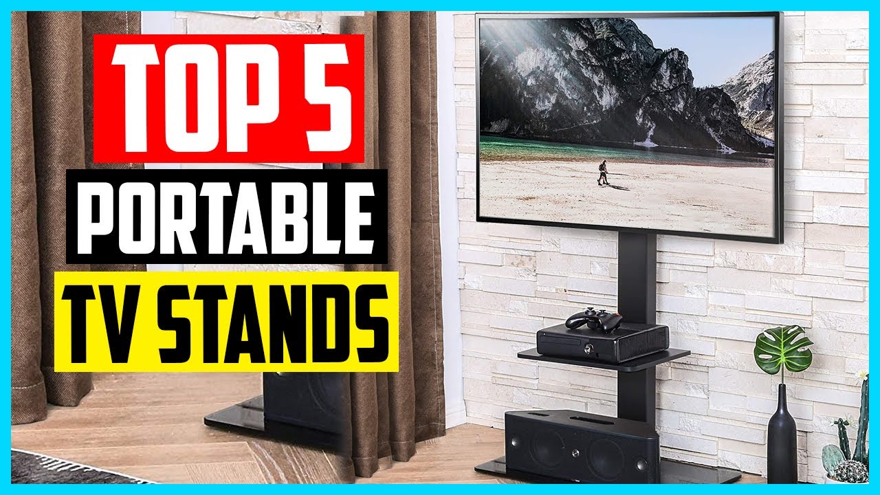 ✅Top 5 Best Portable TV Stands In 2022 Review