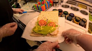 Subway Sandwiches POV Training At Subway