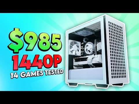 The Best Budget $1000 Gaming PC Build!