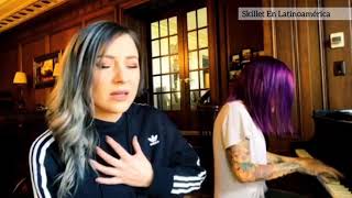 Video thumbnail of "Jen Ledger & Korey Cooper - Time After Time + My Arms  (piano cover subtitulado)"