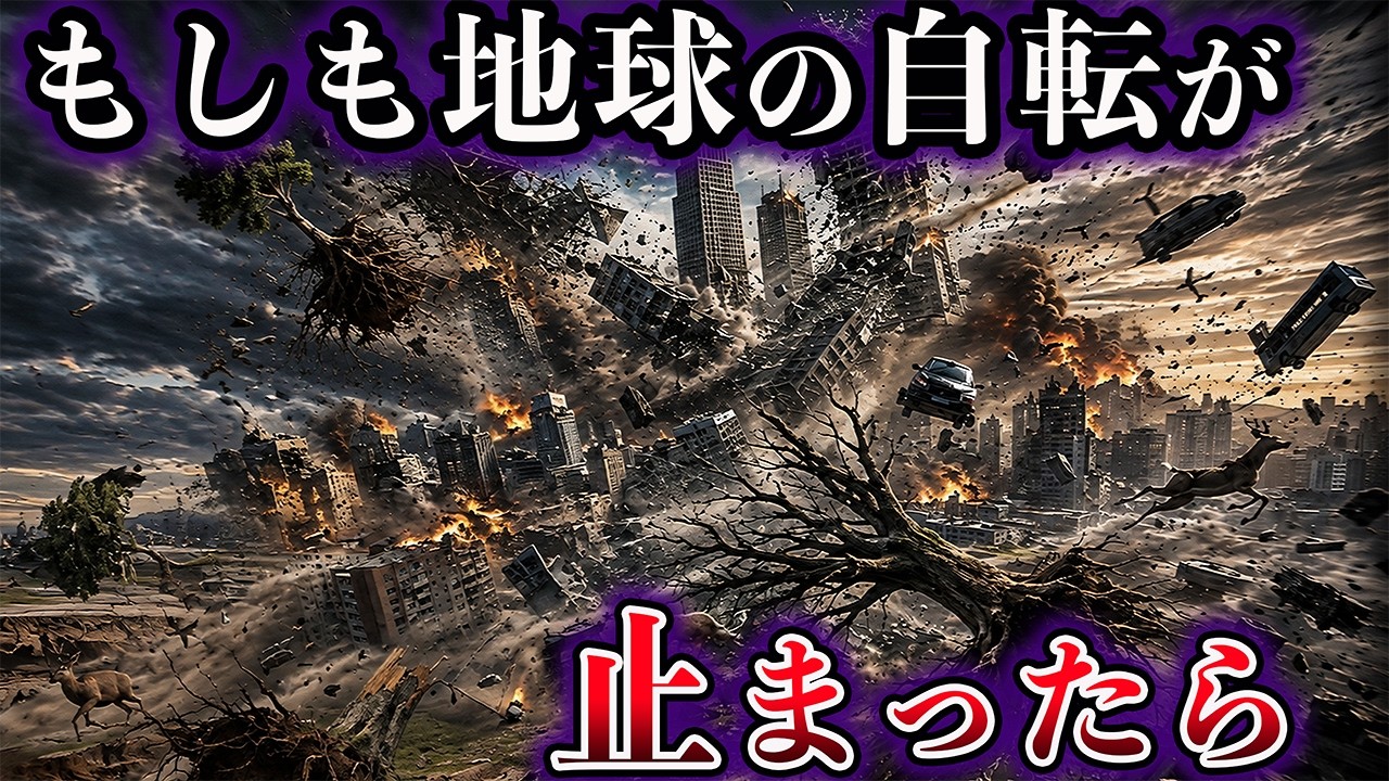 【ゆっくり解説】地球の自転が止まったらどうなるのか【滅亡】