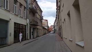 Vilnius Вильнюс старый город прогулка