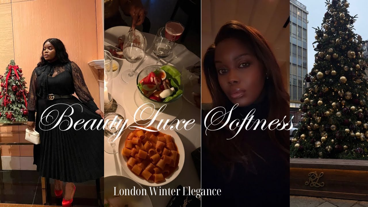 Vlog Élégant à Londres : Marché de Noël, Nouveautés Mode & Beauté Luxe+ Dîner Chic | Dilaam