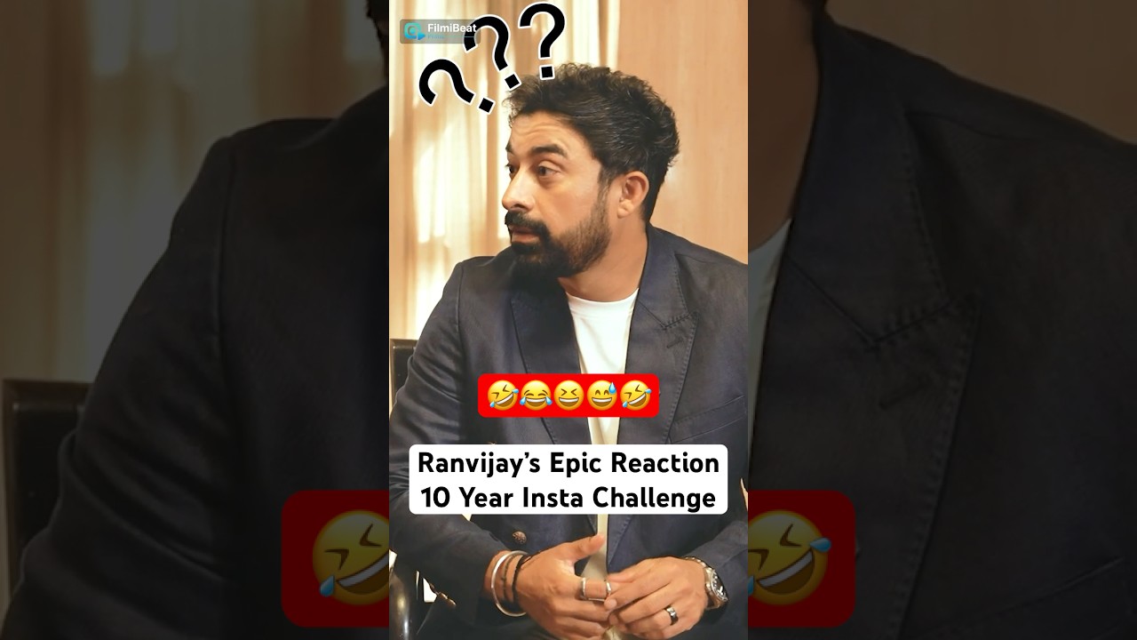 Roadies Fame Ranvijay Singha's EPIC reaction on VIRAL 10-year-challenge 