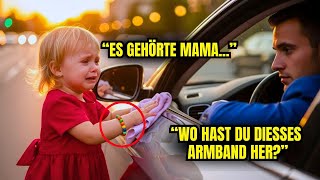 ARMES MÄDCHEN WÄSCHT DAS AUTO DES MILLIONÄRS FÜR MÜNZEN – ABER ALS ER IHR ARMBAND SIEHT...