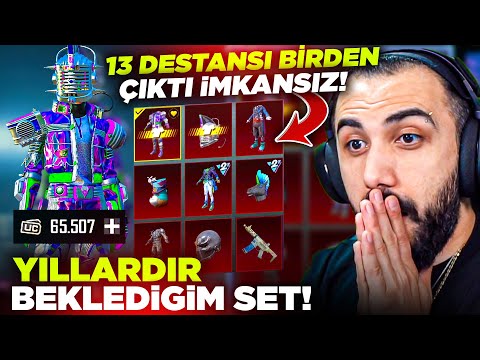 DİLEK TUT GERİ DÖNDÜ 13 DESTANSI BİRDEN ÇIKTI!! 😱 YILLARDIR İSTEDİĞİM O SETİ ALDIM! | PUBG MOBILE