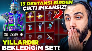 DİLEK TUT GERİ DÖNDÜ 13 DESTANSI BİRDEN ÇIKTI!!  YILLARDIR İSTEDİĞİM O SETİ ALDIM! | PUBG MOBILE