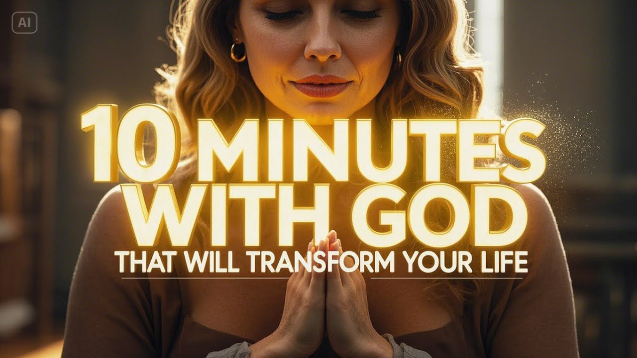 Spend 10 Minutes with God and Watch your life transform | Daily Jesus ...