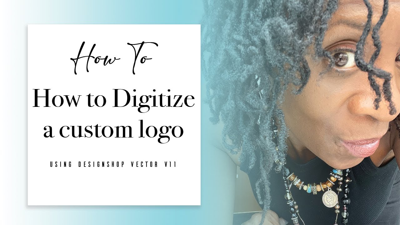 DIGITIZE A LOGO WITH ME: DesignShop Software - YouTube