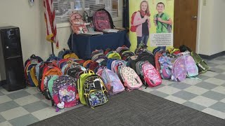 10-year-old in Brewer donates over 100 backpacks to children in need