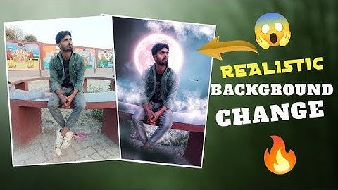 Background को Realistic तरीके से Change करना सीखे || How To Change Background in Photo
