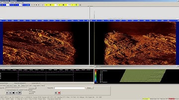 Sample Edgetech JSF Combined Bathymetry and Side Scan Survey