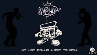 Hip hop drums Loop - 73 BPM