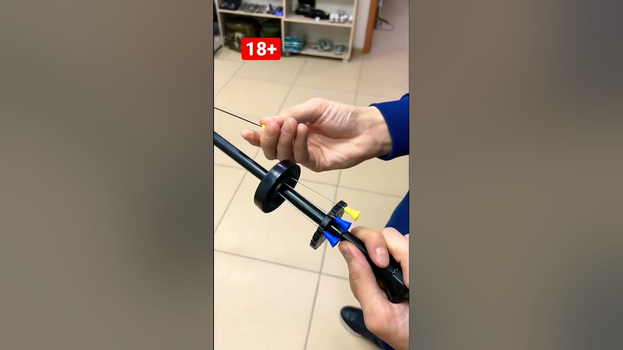 Духовая трубка с дротиками - YouTube