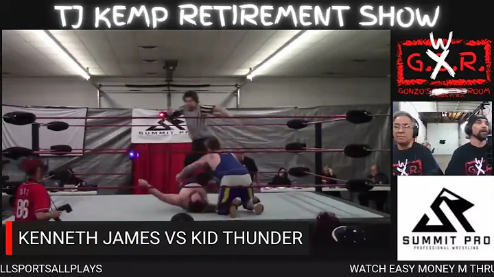 KENNETH JAMES VS KID THUNDER AT SUMMIT PRO WRESTLING 12/4/22