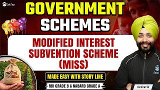 Modified Interest Subvention Scheme (MISS) | Govt Schemes for RBI Grade B &amp; NABARD Grade A 2026