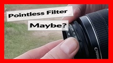 UV Filters are pointless - Or are they?